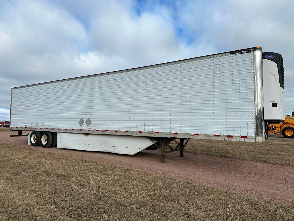 (TITLE) 2012 Great Dane SUP-1114-31053 53' refrigerated van trailer, tandem axle, Carrier X2 2100A