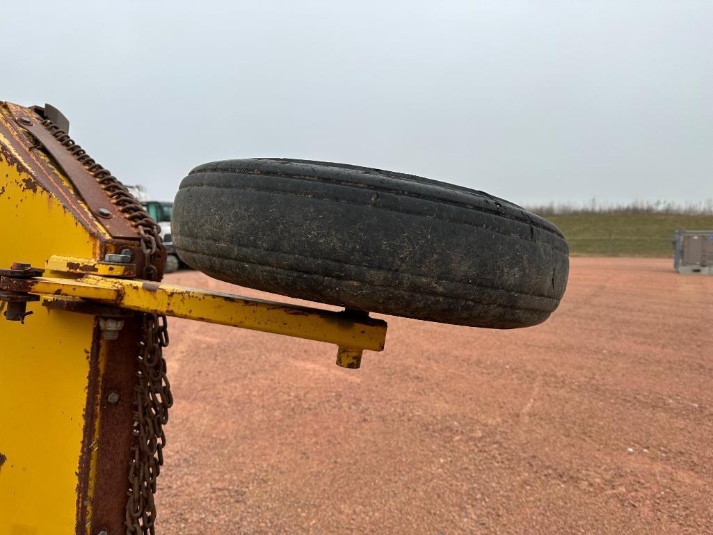 Bush Wacker ST-180 Elite 15' pull type batwing rotary mower, air tires, 540 PTO, chain guards, SN: