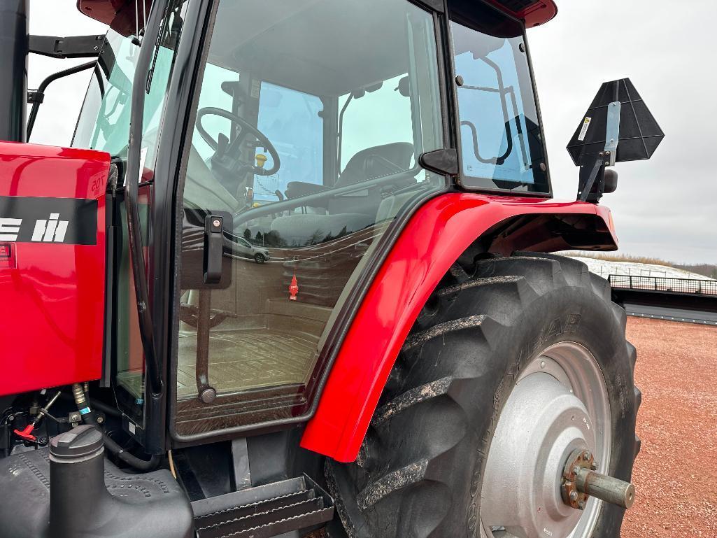 2004 Case IH MXM120 tractor, CHA, MFD, 18.4x38 rear tires, powershift trans, 4-hyds, 540/1000 PTO