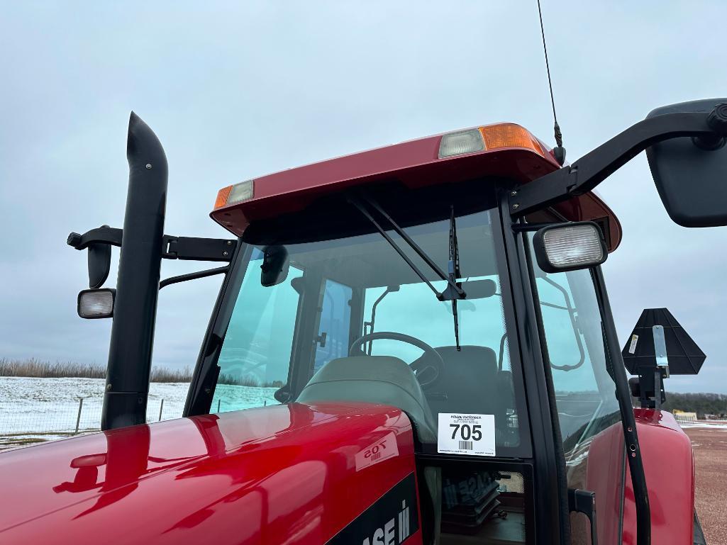 2004 Case IH MXM120 tractor, CHA, MFD, 18.4x38 rear tires, powershift trans, 4-hyds, 540/1000 PTO