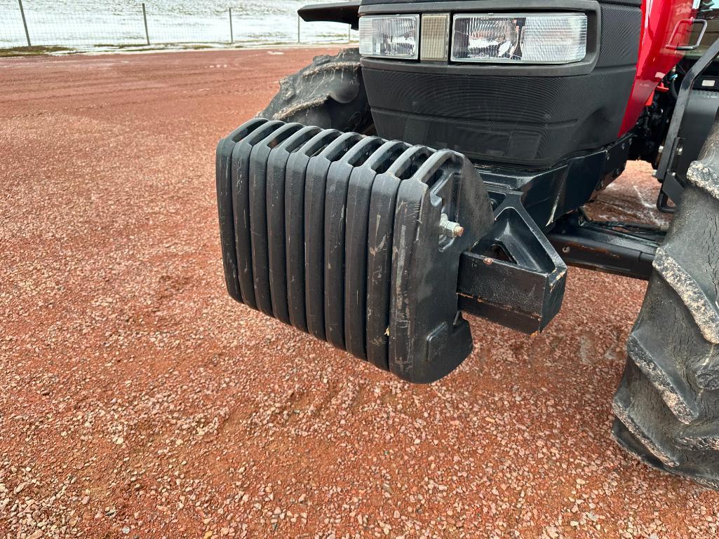 2004 Case IH MXM120 tractor, CHA, MFD, 18.4x38 rear tires, powershift trans, 4-hyds, 540/1000 PTO