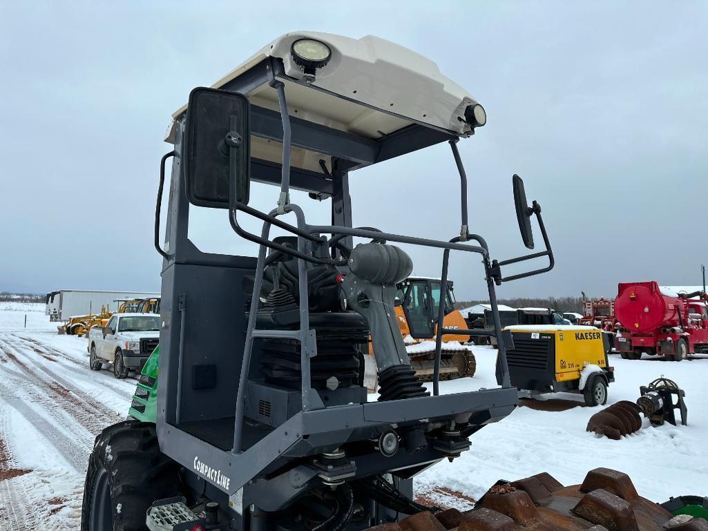 2019 Hamm H5I padfoot compactor, OROPS, 54" drum, front blade, 12.4x24 tires, Kubota diesel engine,