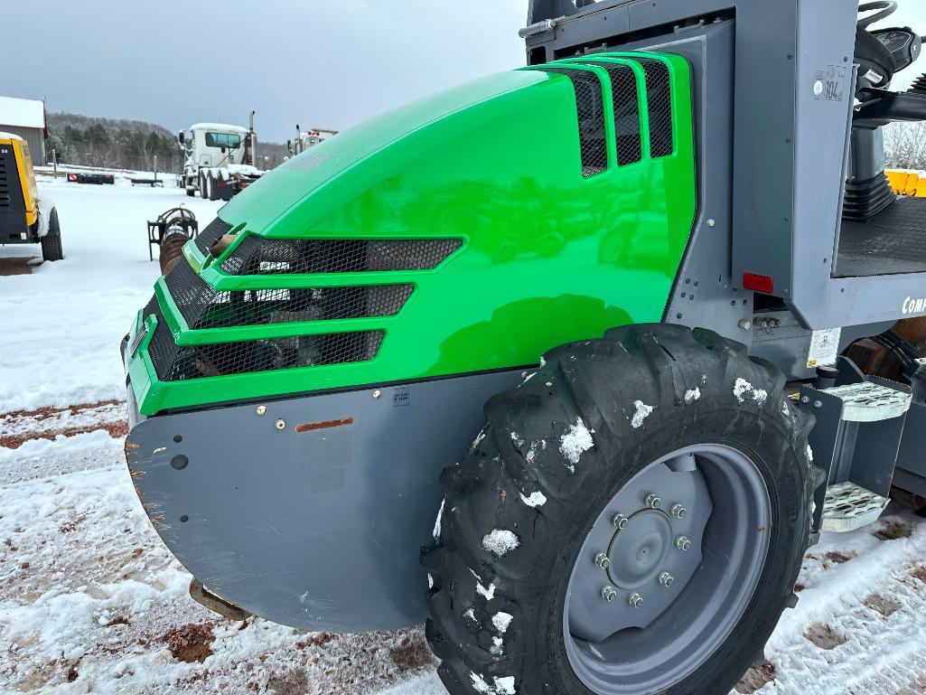 2019 Hamm H5I padfoot compactor, OROPS, 54" drum, front blade, 12.4x24 tires, Kubota diesel engine,