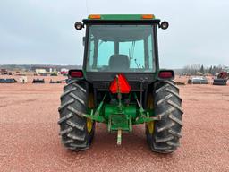 1983 John Deere 2550 tractor, CHA, John Deere 146 loader, 8-spd trans, 18.4x30 rear tires, 2-hyds,