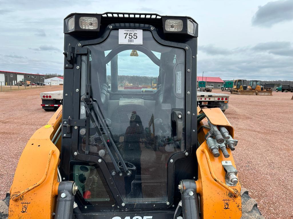 2019 Case SV340 skid steer, cab w/AC, high flow aux hyds, hyd quick coupler, 2-spd, pilot controls,