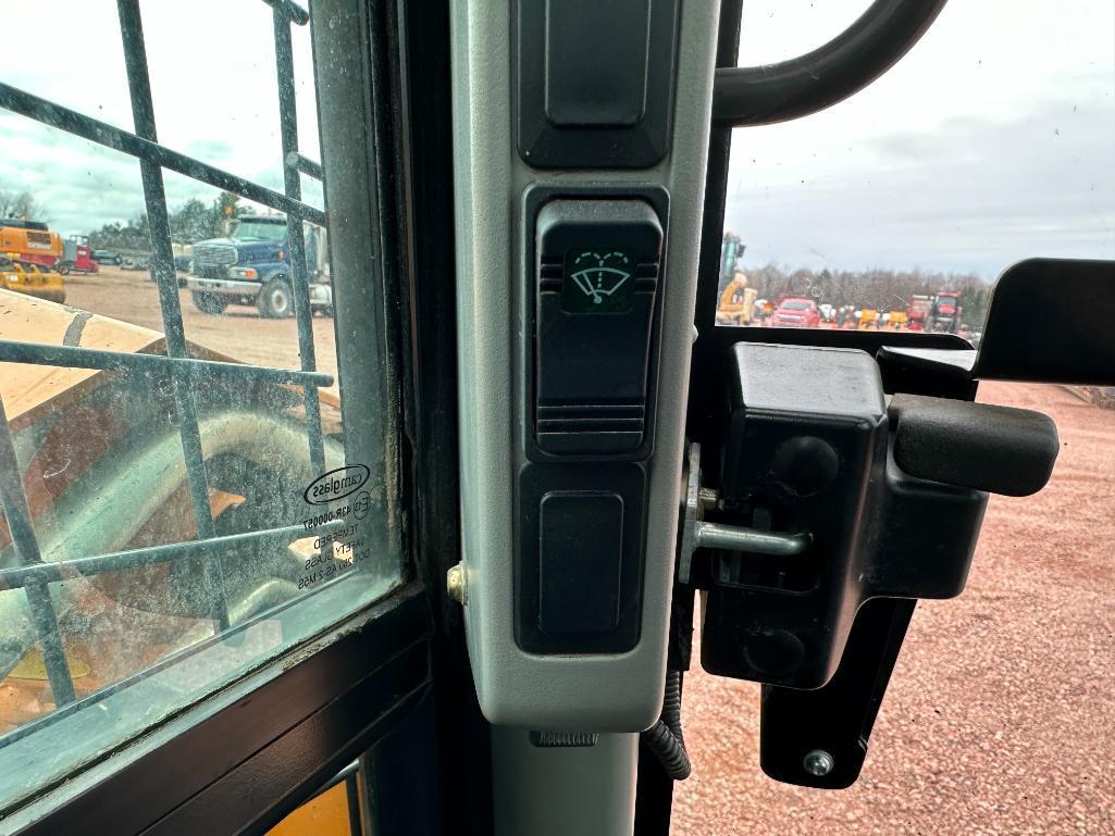 2019 Case SV340 skid steer, cab w/AC, high flow aux hyds, hyd quick coupler, 2-spd, pilot controls,