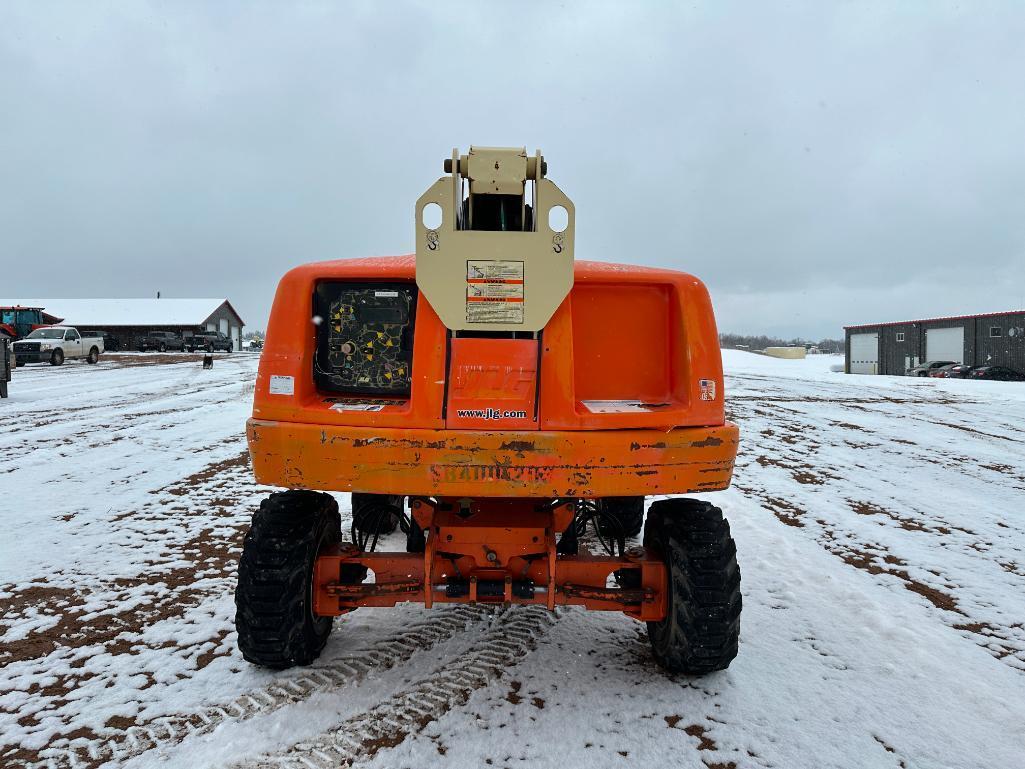 2004 JLG 400S boom lift, Deutz diesel engine, 40' lift, 12x16.5 tires, swivel basket, runs &