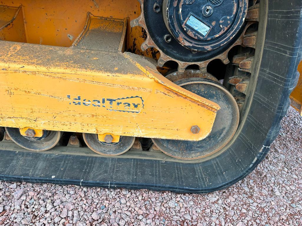 2015 Mustang 2500RT track skid steer, cab w/AC, 12 1/2" rubber tracks, high flow aux hyds, Power