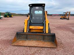 2015 Mustang 2500RT track skid steer, cab w/AC, 12 1/2" rubber tracks, high flow aux hyds, Power