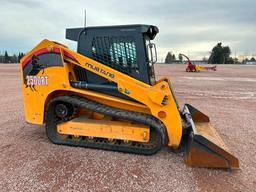 2015 Mustang 2500RT track skid steer, cab w/AC, 12 1/2" rubber tracks, high flow aux hyds, Power