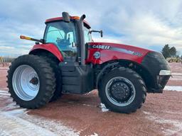 2013 Case IH Magnum 235 tractor, CHA, MFD, 480/80R46 axle duals, 19- spd powershift trans, front