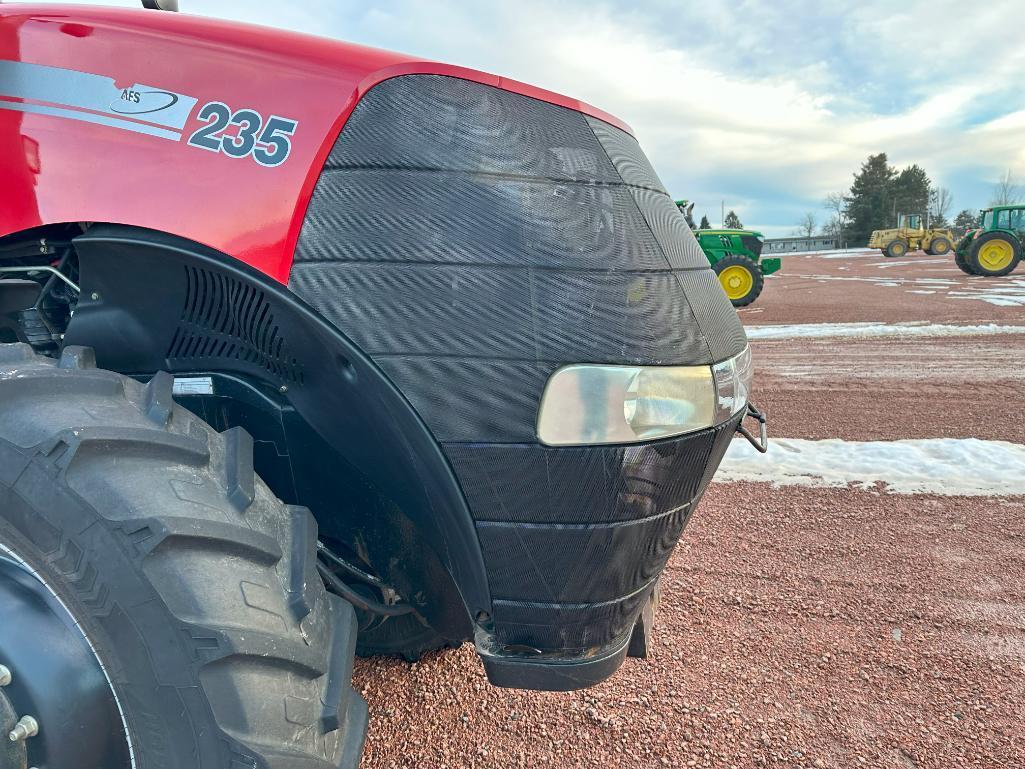 2013 Case IH Magnum 235 tractor, CHA, MFD, 480/80R46 axle duals, 19- spd powershift trans, front