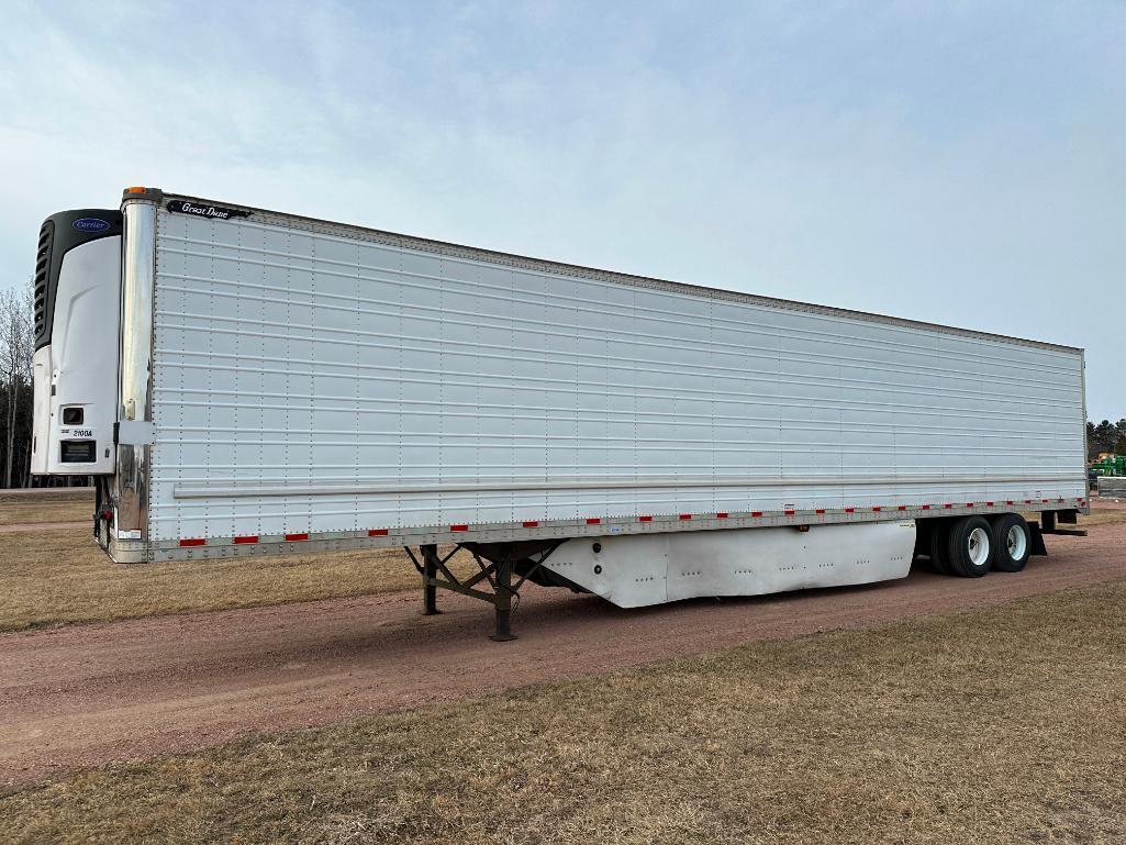 (TITLE) 2012 Great Dane SUP-1114-31053 53' refrigerated van trailer, tandem axle, Carrier X2 2100A