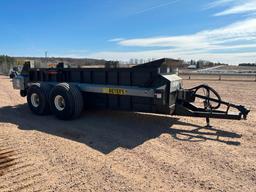 2007 Meyer's 3465 tandem axle manure spreader, 21.5L-16.1 tires, hyd end gate, double chain, 1000