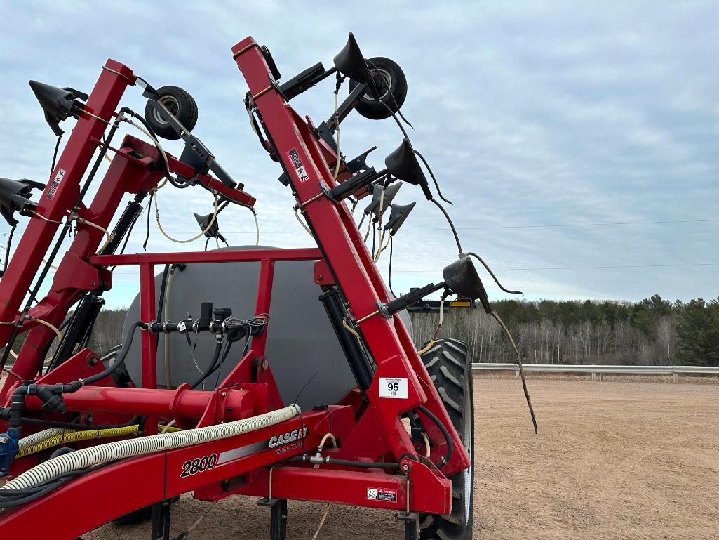 2013 Case IH 2800 Nutri-Placer 16-row fertilizer applicator, Y drop units, 1,300-gallon poly tank,