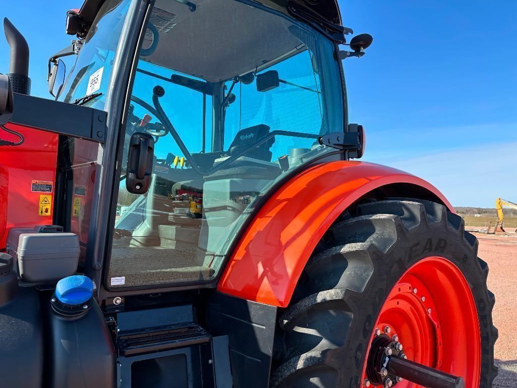 2019 Kubota M7-152 tractor, CHA, MFD, Kubota LM2605 loader, 480/70R46 rear tires, powershift trans,