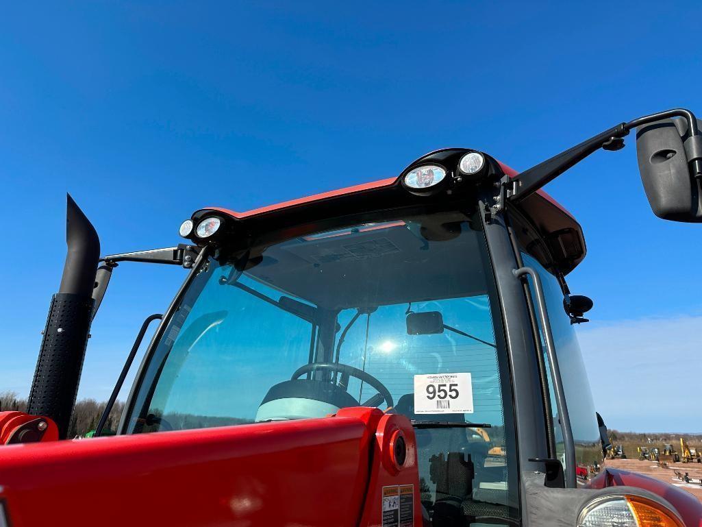 2019 Kubota M7-152 tractor, CHA, MFD, Kubota LM2605 loader, 480/70R46 rear tires, powershift trans,