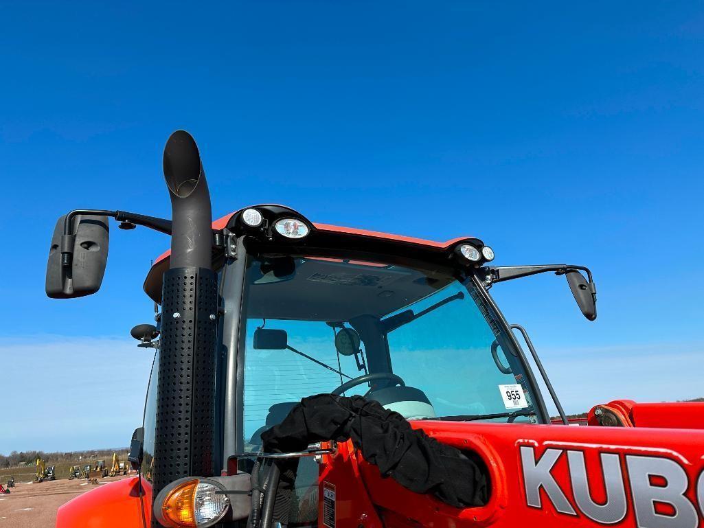 2019 Kubota M7-152 tractor, CHA, MFD, Kubota LM2605 loader, 480/70R46 rear tires, powershift trans,