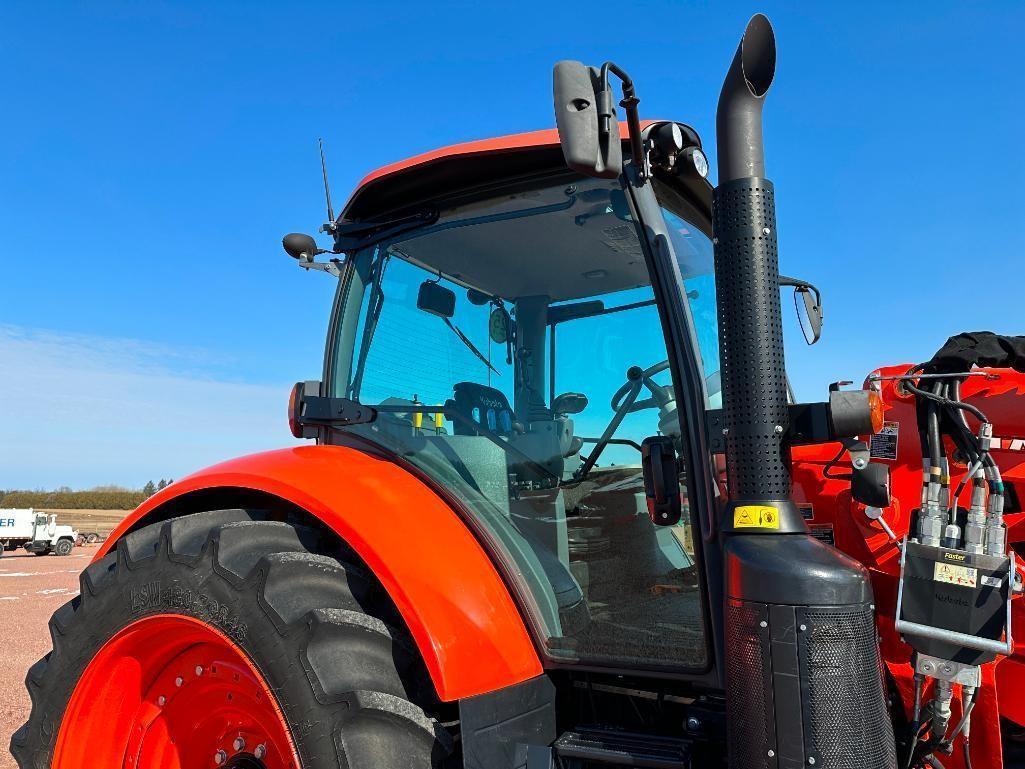 2019 Kubota M7-152 tractor, CHA, MFD, Kubota LM2605 loader, 480/70R46 rear tires, powershift trans,