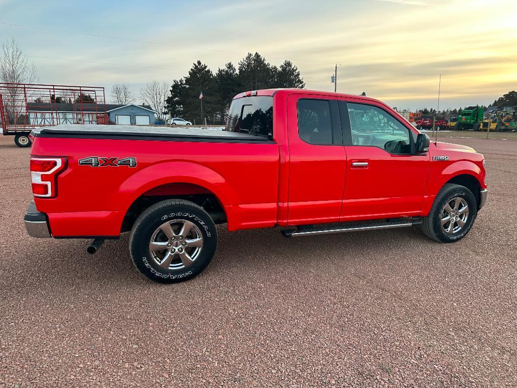 (TITLE) 2020 Ford F-150 XLT pickup truck, 4x4, ext cab, Eco Boost 3.3L gas engine, 6' box, auto