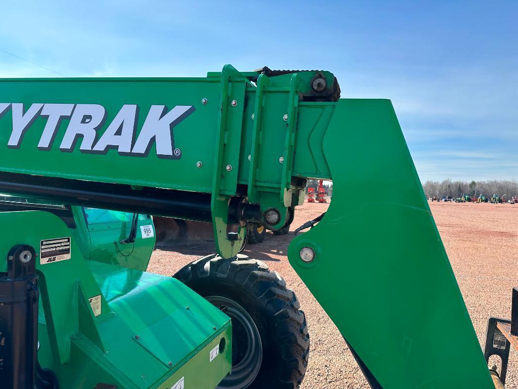 2013 Skytrak 6042 telehandler, cab w/heat, 4x4, 6,000 lb capacity, 42' lift, 4-speed powershift