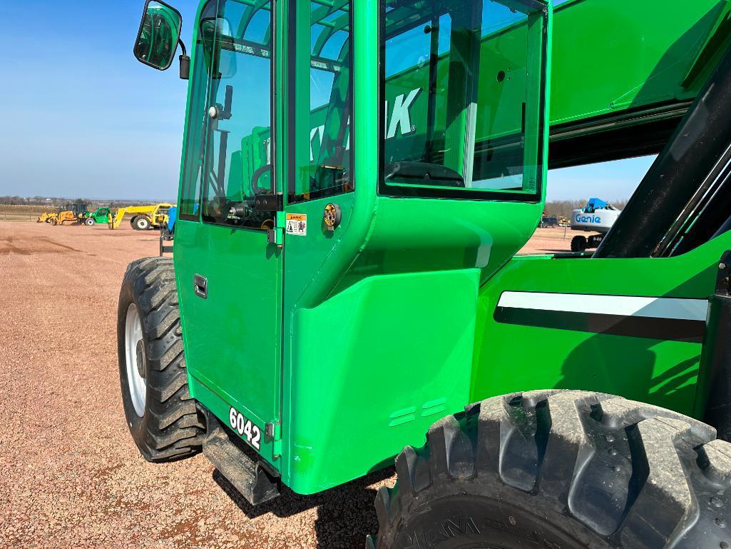 2013 Skytrak 6042 telehandler, cab w/heat, 4x4, 6,000 lb capacity, 42' lift, 4-speed powershift