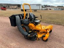 2022 Cub Cadet Pro Z500 zero turn lawn mower, Kawasaki FX850V 27 hp gas engine, Triple 7 Guage 54"