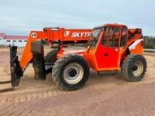 2010 Skytrak 10042 telehandler, cab w/ heat, 4x4, 10,000 lb capacity, 42' lift, 4- spd powershift