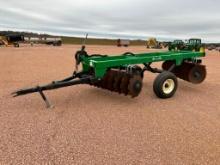 Armstrong Ag 7' pull type offset disk, hyd lift, adjustable hitch, SN: NA.