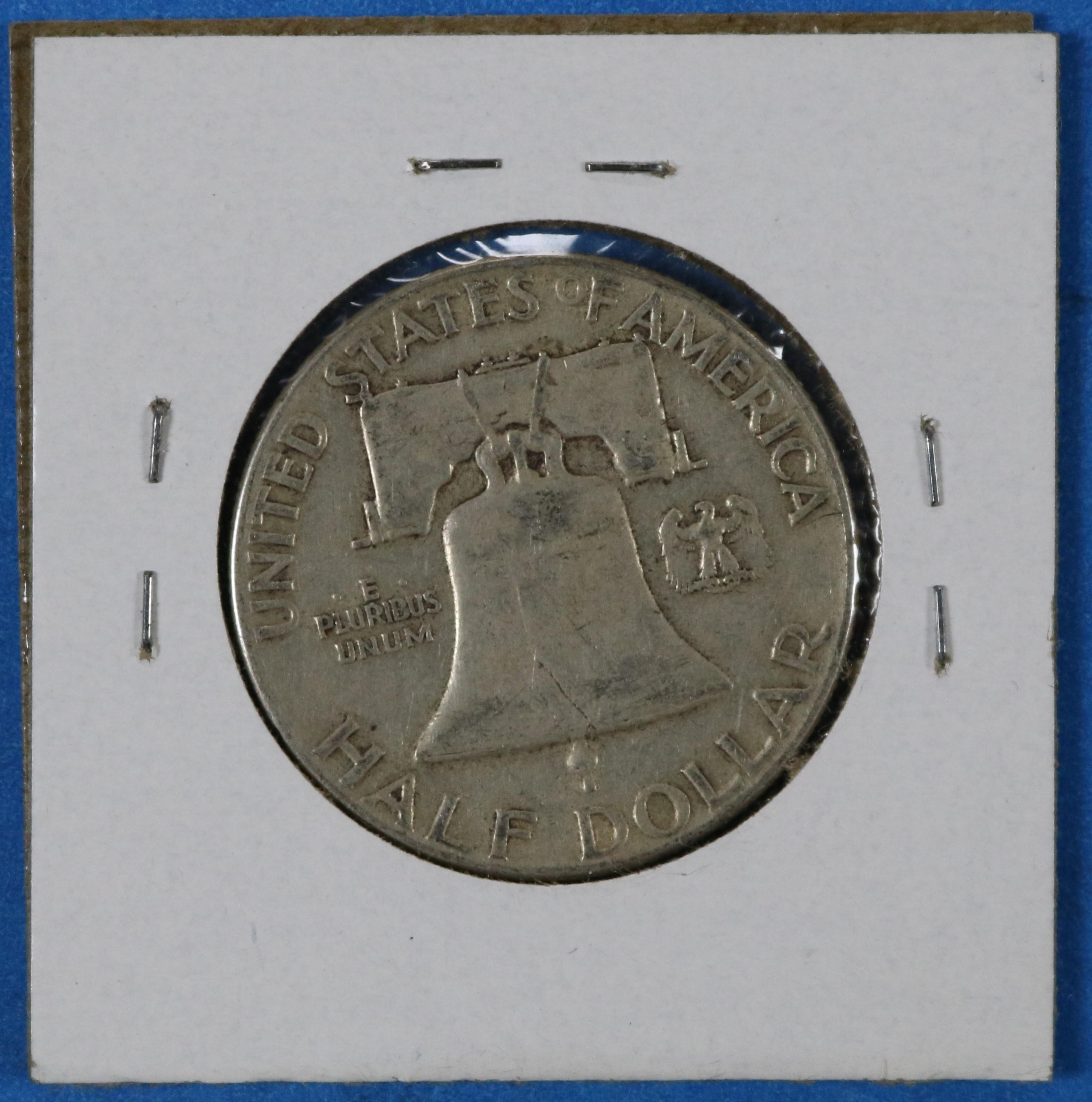 1949 Franklin Half Silver Dollar