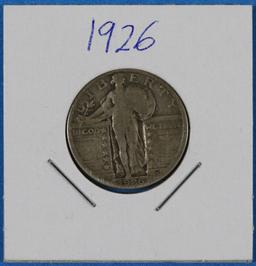 1926 Standing Liberty Silver Quarter