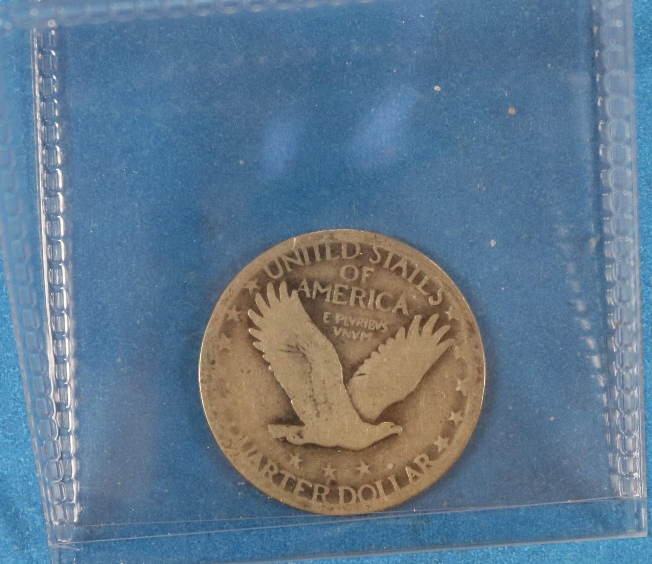 1928 Standing Liberty Silver Quarter