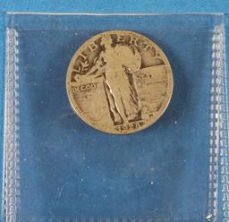 1928 Standing Liberty Silver Quarter