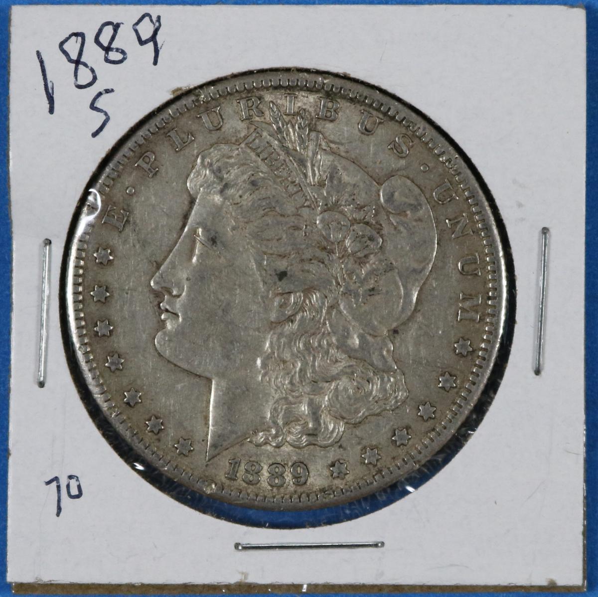 1889 S Morgan Silver Dollar