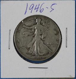 1946-S Walking Liberty Half Dollar Silver Coin