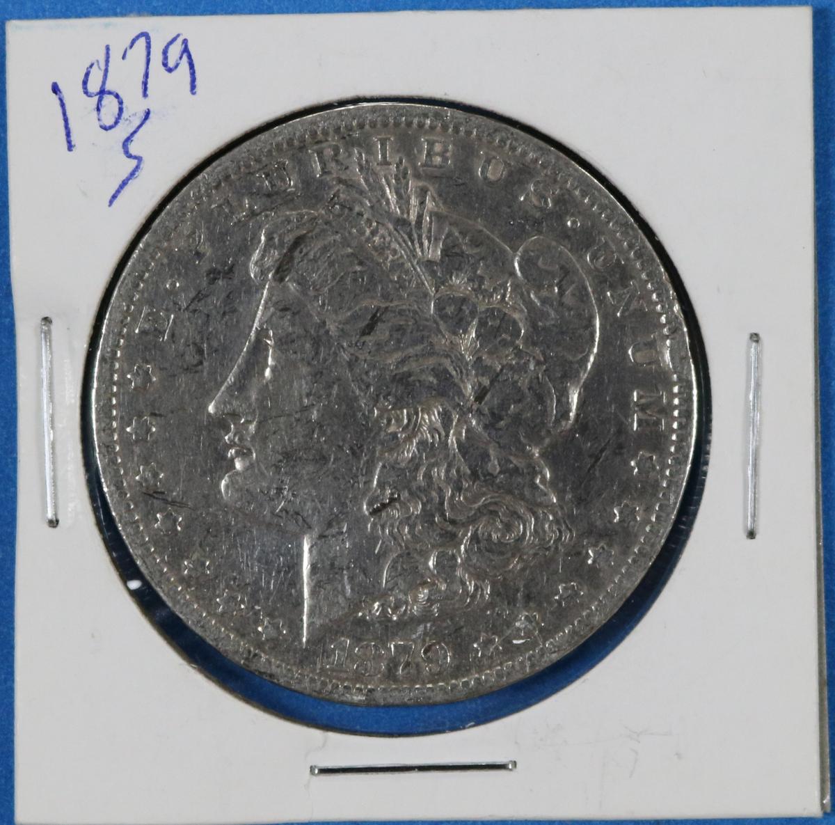 1879-S Morgan Silver Dollar