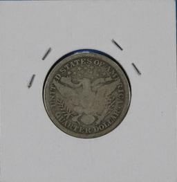 1897 Barber Half Dollar Silver Coin