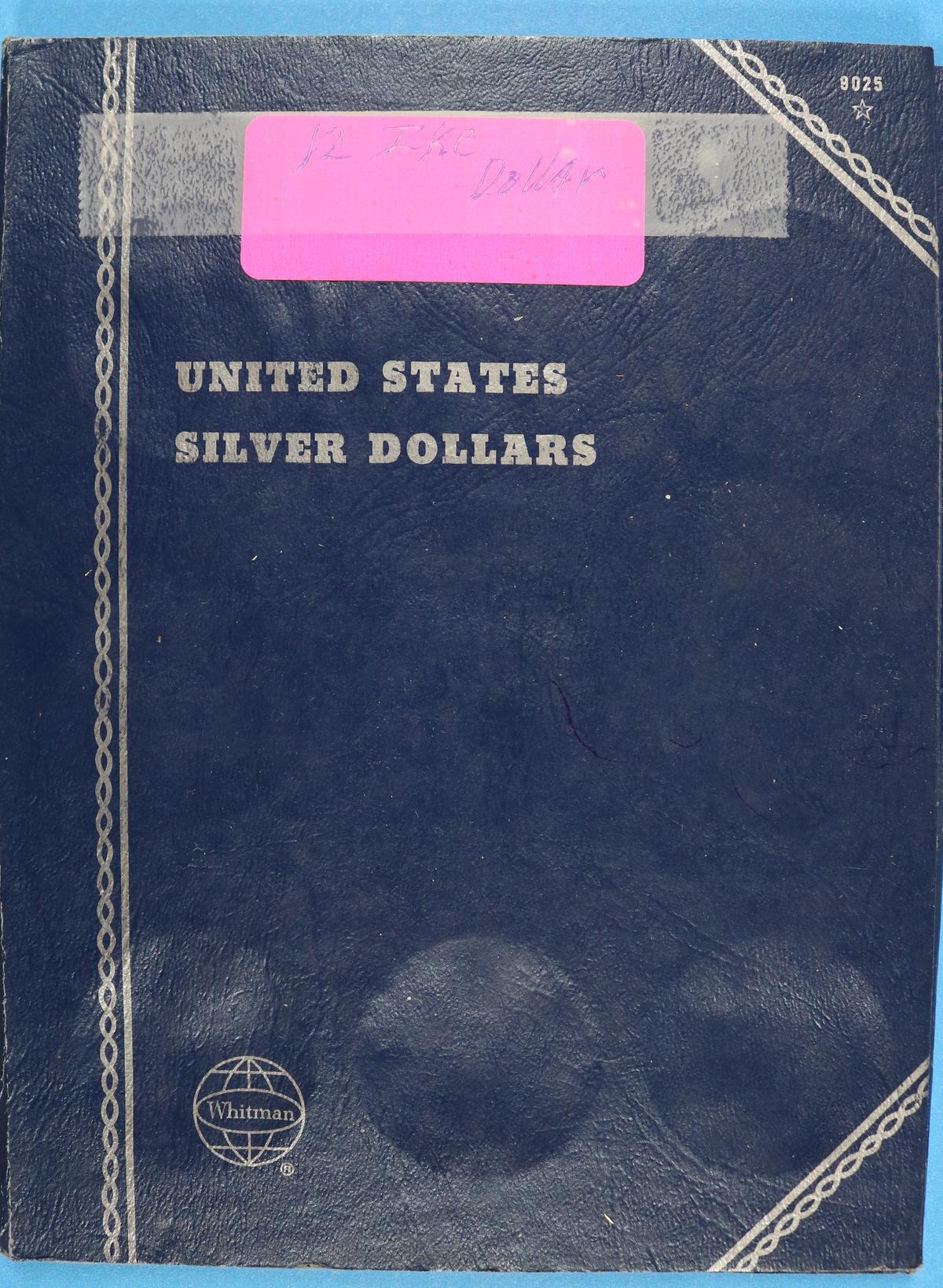 Collection Book of Eisenhower "Ike" $1 One Dollar - 12 Coins