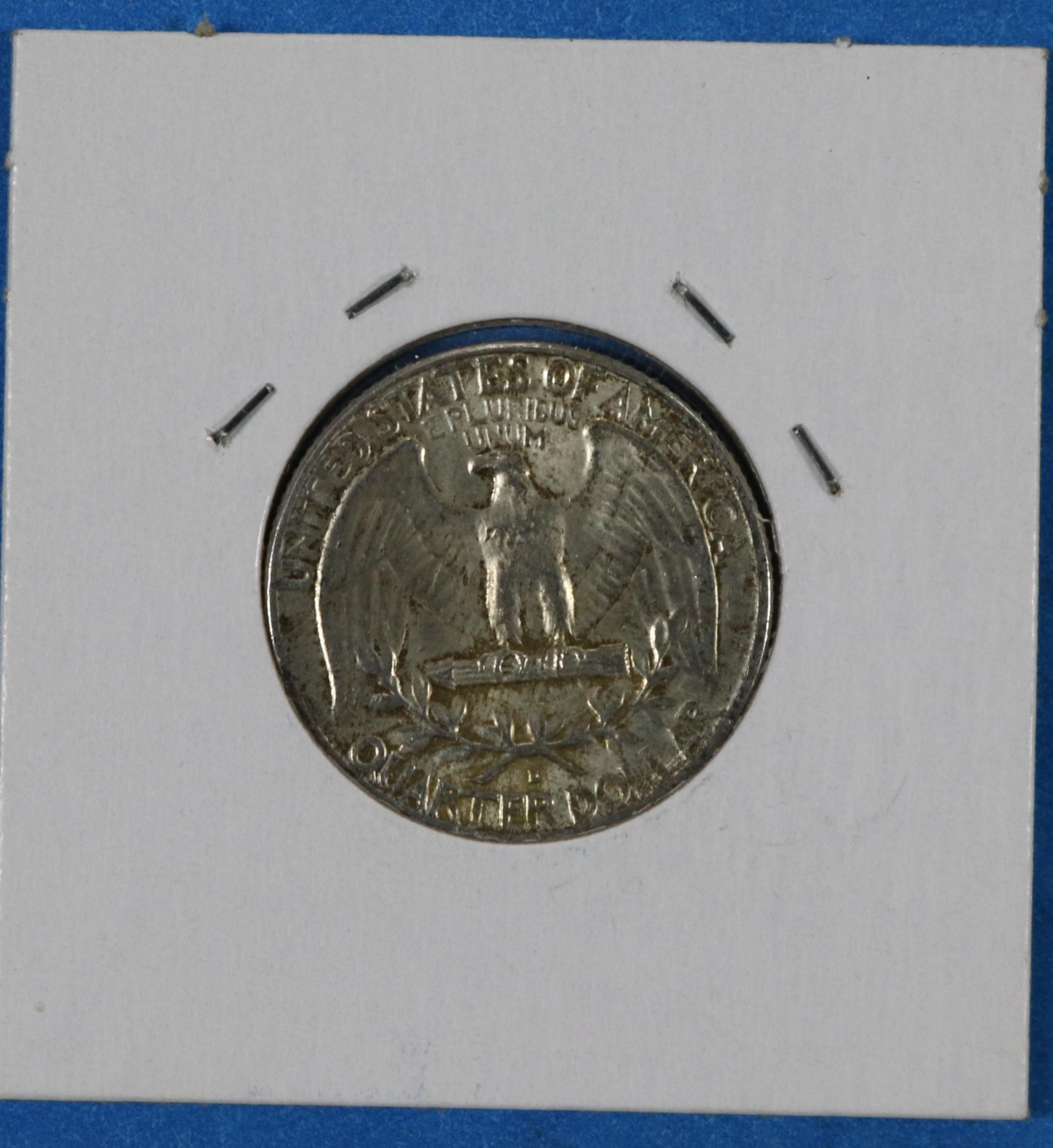 1963-D Washington Silver Quarter Dollar Coin