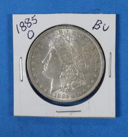 1885 O Morgan Silver Dollar