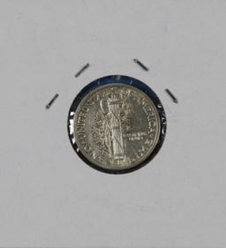 1942-D Silver Mercury Dime