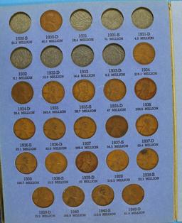 Book of 52 Wheat Penny Lincoln Head Cent Pennies