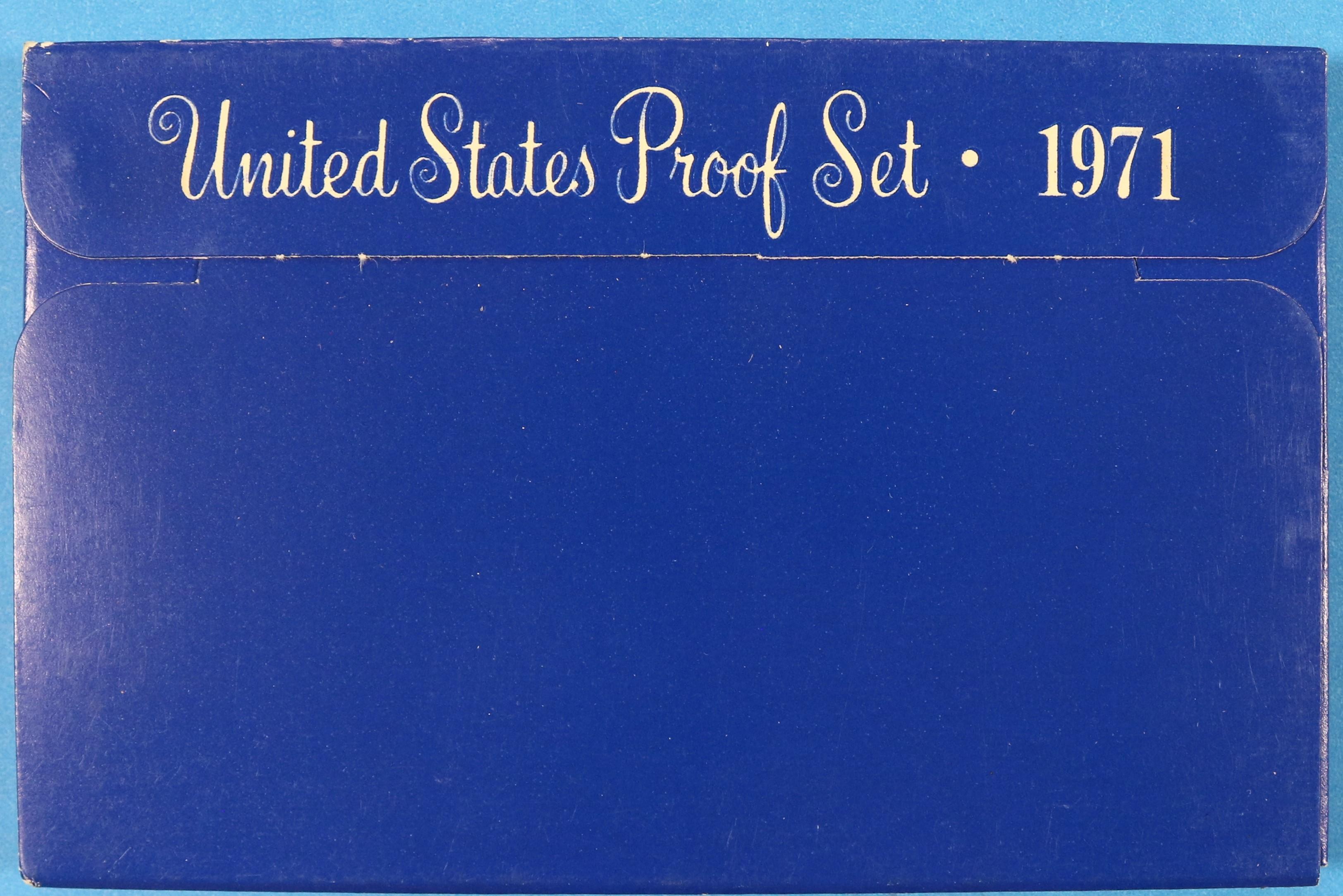 1971 US United States Proof Coin Set
