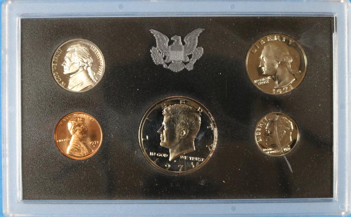 1971 US United States Proof Coin Set