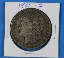 1901 O Morgan Silver Dollar