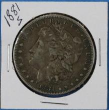 1881-S Morgan Silver Dollar