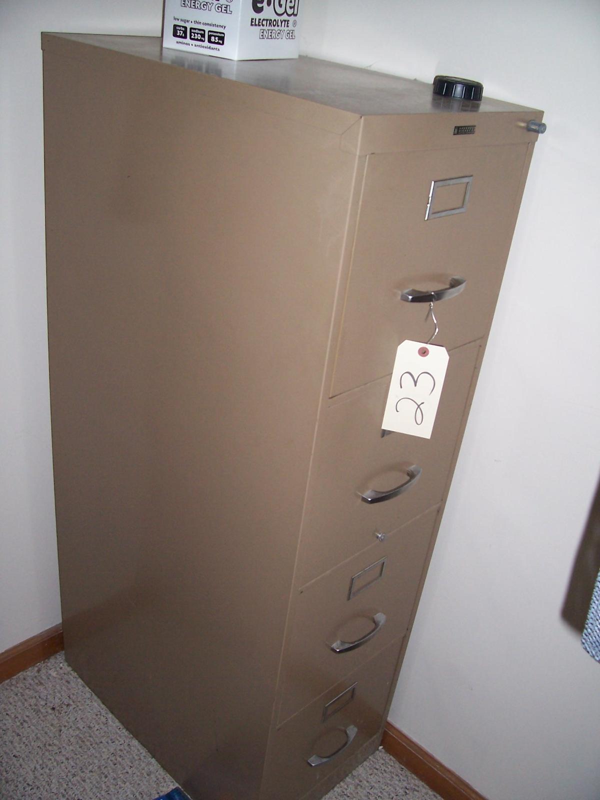 4 drawer legal size metal file cabinet