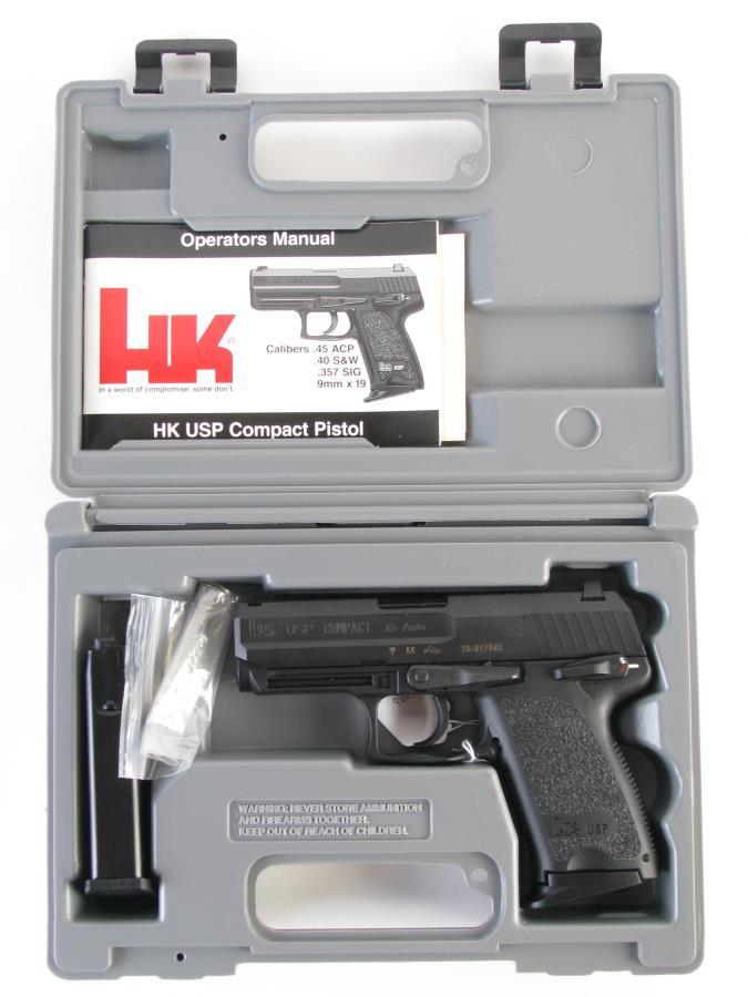 H&K USP Compact, .45cal, Semi-Auto