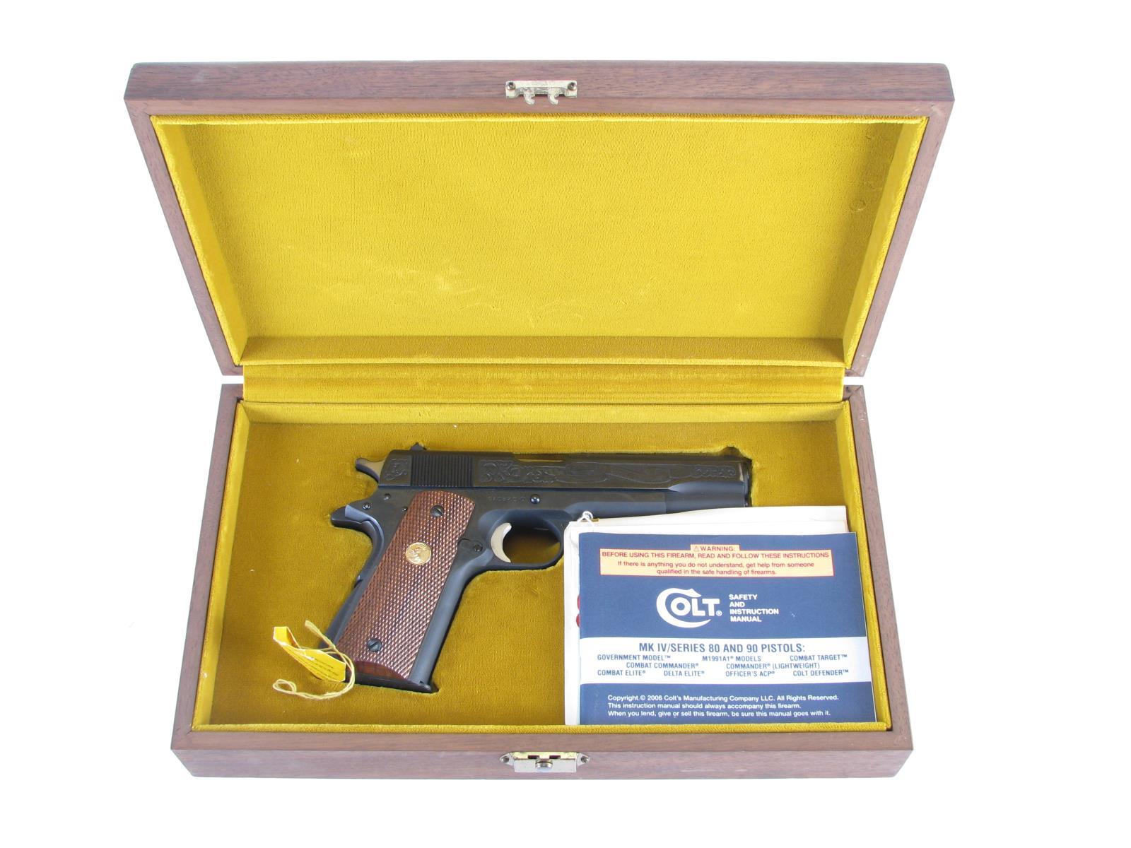 Colt 1911 Gov't Model, MI State Police, .45cal