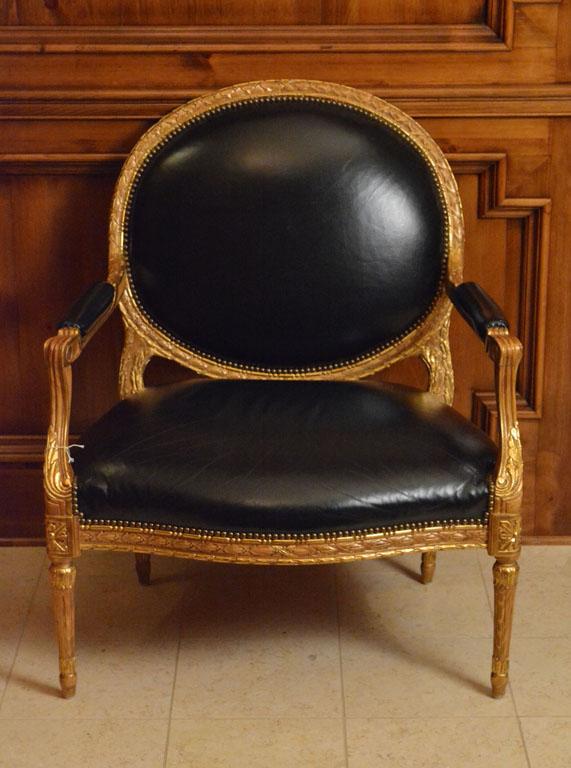 Pair of Decorator French Armchairs